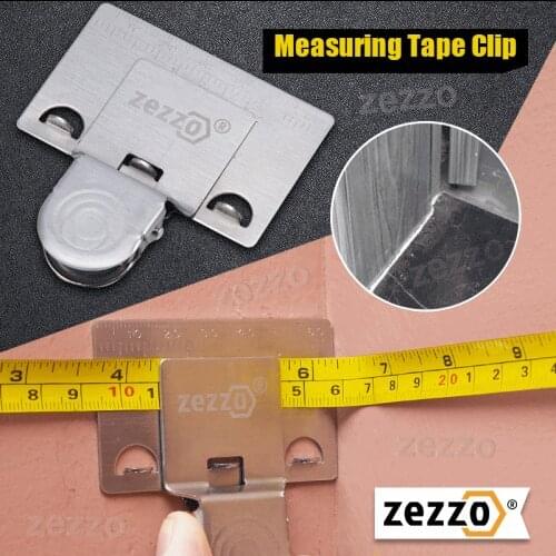 Zezzo® Measuring Tape Clip 2021 New Type Woodworking Precise And Clear Wood Measuring Tool Accessories Measure Locate Tools