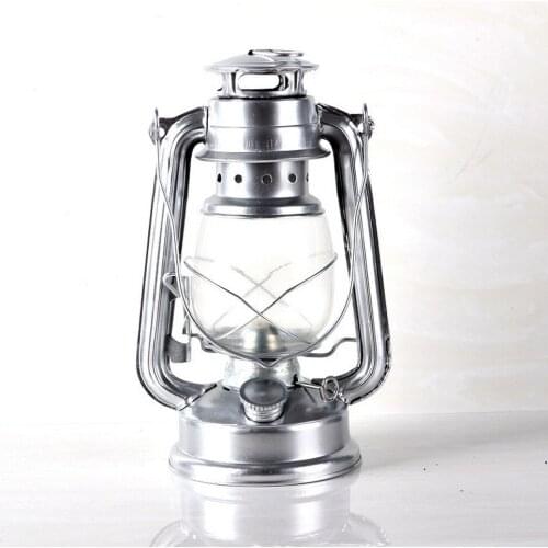 Retro Iron Kerosene Lamp Portable Kerosene Lanterns Portable Lights Indoor Decorations Outdoor Camping Hiking Accessories