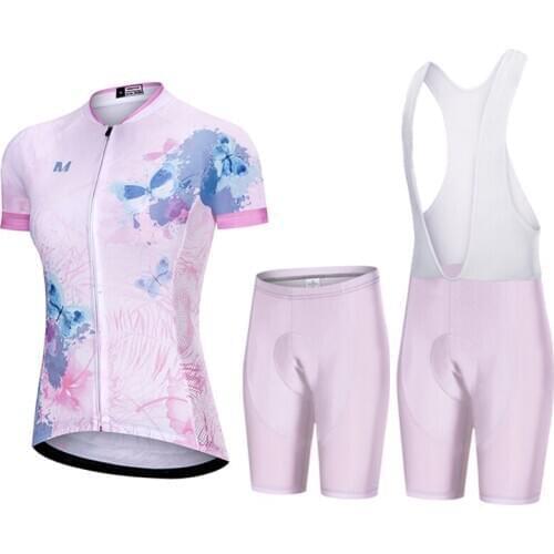 Woman Cyclist 2020 Summer Cycling Clothing Jersey Set Specialized Womens Jumpsuit Suit With Bicycles Mountain Bike Uniform