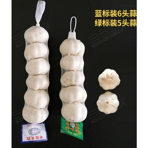 100 pcs Storage bag / storage bag / shopping bag / Supermarket packaging bag Garlic mesh bag