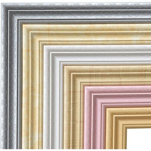 3D Foam Wall Sticker Self Adhesive Strip Home Decoration Bedroom Tiles Waterproof Sealing Edge Wallpaper