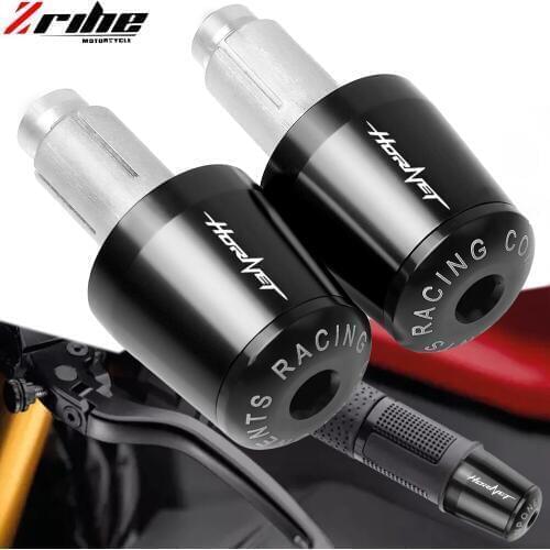 Motorcycle Accessories 7/8" 22MM Handlebar Hand Grips Handle Bar End Cap For Honda CB600 CB900F CB 600 900F CB900 F HORNET 250