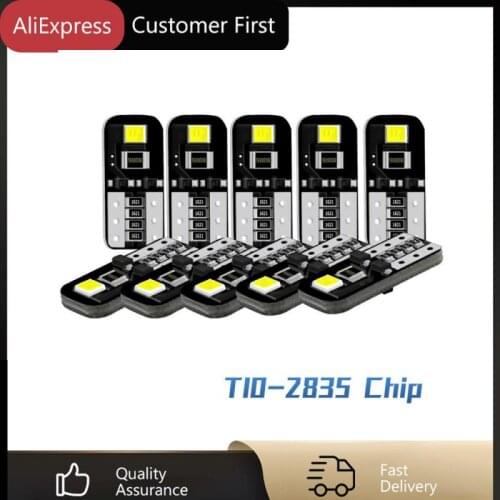 T10 led light width indicator 2835 T10 6500K Canbus interior ceiling light license plate light Auto Bulb Car Styling