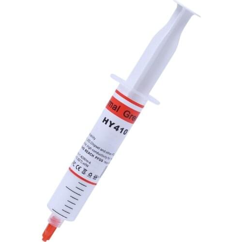 30G HY410-TU20 White Thermal Grease CPU Chipset Cooling Compound Silicone Paste