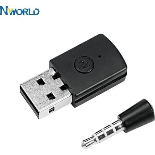 3.5mm Bluetooth 4.0 Receiver Bluetooth Dongle Wireless USB Adapter Receiver For Sony PS4 Controller Gamepad Bluetooth Headsets