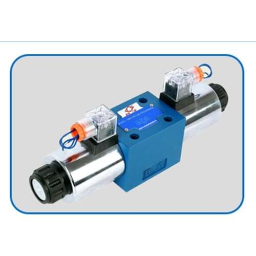 Double head solenoid directional valve 4WE10E 30 EG24NZ5L series hydraulic solenoid valve
