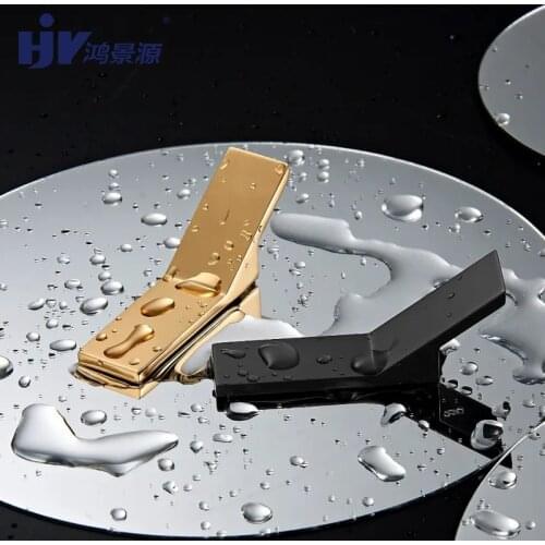 HJY 2Pcs Kitchen Drawer Knobs Cabinet Pulls Modern Handles for Furniture Cupboard Black/Gold Wardrobe Door Knobs Hardware Z554