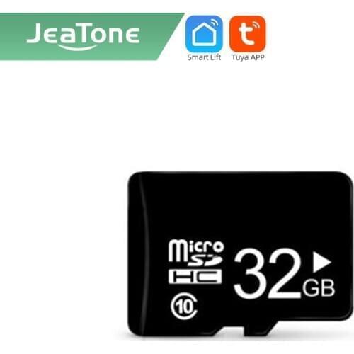 Jeatone Tuya smart 32G SD Memory card for our video door phone intercom, combine shipping with intercom only