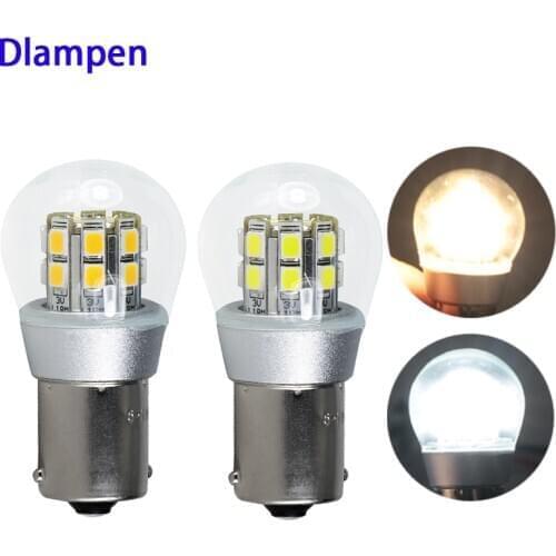 Lampada S25 1156 BA15S 1157 BAY15D py21w canbus led interior light 4W Dc 6V 12V auto turn signals motorcycles energy saving