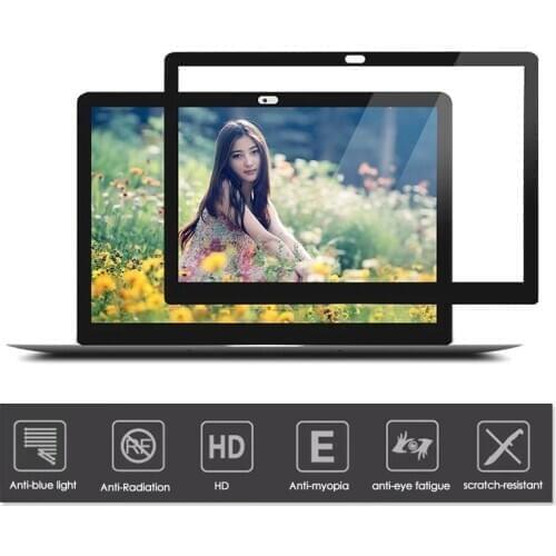 Easy Paste No Bubble Screens Protective film with Black Frame For 2012-2015 MacBook Pro 13 inch CD ROM Model A1278
