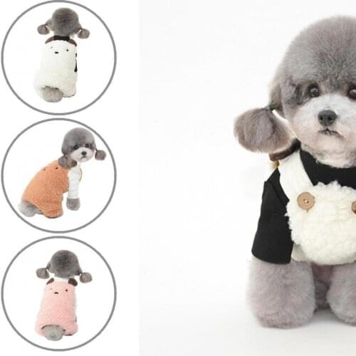 Easy-wearing Breathable Puppy Kitten Suspender Bodysuit Outfits Pet Supplies