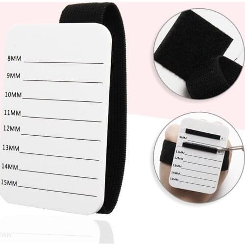 Eyelashes Stand Holder Pallet With Belt Professional Volume Eyelash Extension Holder Palette Supplies with Scale