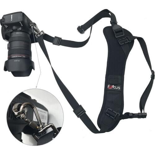 Focus Camera Strap Cotton Leather Quick Release Rapid Shoulder Neck Strap Belt for Canon Nikon Digital SLR Camera Accessories