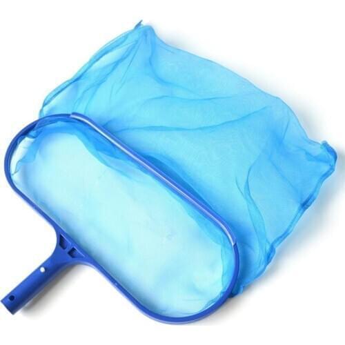 Swimming Pool Cleaning Net Professional Cleaner Tools Salvage Mesh Rake Garden Pool Spa Rubbish Skimmer Mesh Leaf Catcher Bag