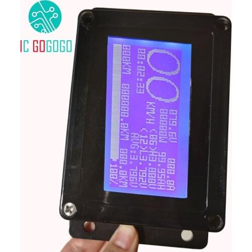 For Ant Protection Board Waterproof LCD Display Screen Case Shell Outside Outer Frame Casing 24S 32S BMS Case Black External Box