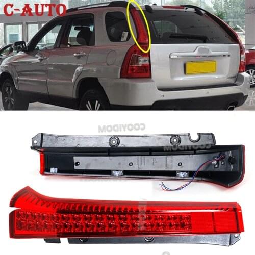 1 Pair LED Tail Light Rear Tail Lamp Fog Lamp Rear Bumper Reflector Tail light For KIA Sportage 2008 2009 2010-2012 car assembly