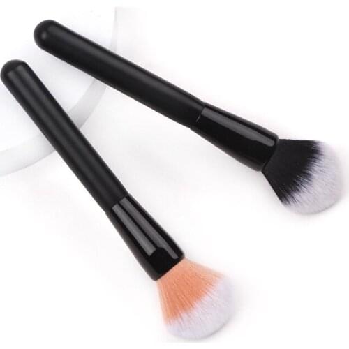 2 pcs Big Foundation Blush Make up Brush Soft Hair Easy to Use Makeup Brush Lady/Girls Facial Cosmetic Tools