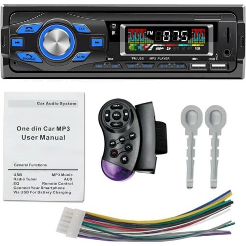 Car Radio Mp3 Stereo Main Unit Fm Aux Tf Card U Disk Multimedia SWM-616 Automobile Wireless MP3 Player