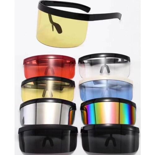 Safety Half Face Shield Visor Sunglasses Outdoor Prevention Eyewear Eye Protective face shield masks 10 colors #180