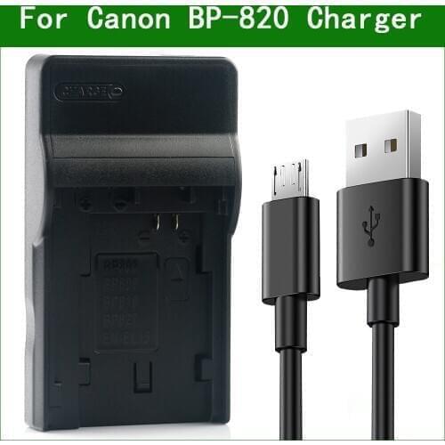 BP-820 BP-828 CG-800 Digital Camera Battery Charger For Canon XA20 XA25 XA30 XA35 XA40 XF400 XF405 VIXIA HF G30 G40 G50 G60 GX10