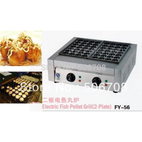 Electric 220v Fish Ball Maker Meatball oven, Meatball forming machine , takoyaki Grill