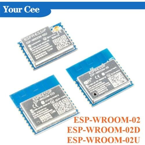 ESP-WROOM-02U 02D 02 2MB 4MB WiFi MCU module ESP8266 ESP WROOM 02U 02U 02 Wifi Wireless Module