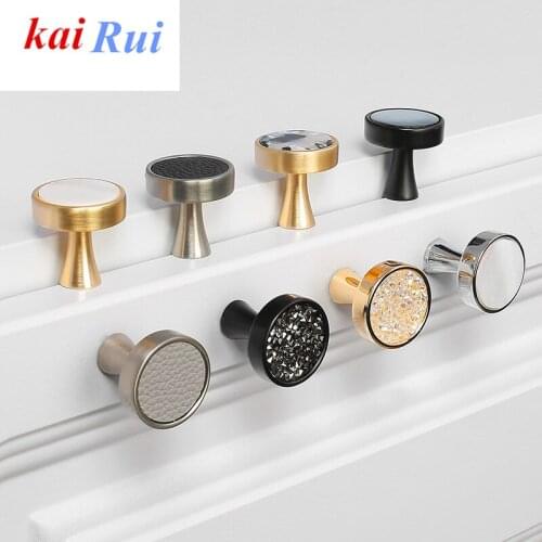 European Door Knobs and Handles for Kitchen Cabinet Zinc Alloy Furniture Handles Marble Vein Gold Drawer Pulls Wall Hanging Hook