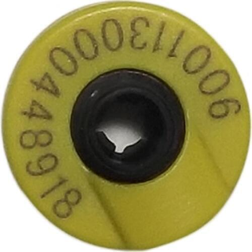20PCS ISO11784/85 round male tag FDX-B ear tag for animal livestock management