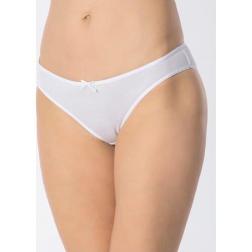 LUXXA WHITE WOMEN PCS SET BASİC PANTIES 111101