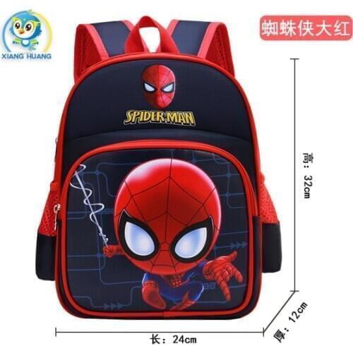 Disney new fashion childrens spider man bag cartoon backpack baby toddler children backpack kindergarten boy girl schoolbag