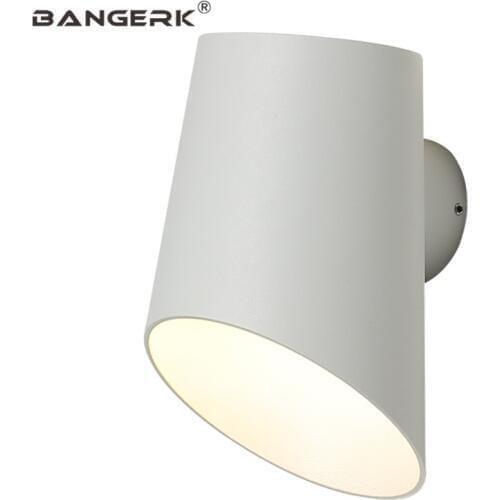 Nordic Design Modern Sconce Wall Light Iron White Simple Bedside LED Wall Lamp Loft Home Decor Lighting Fixtures Lamparas