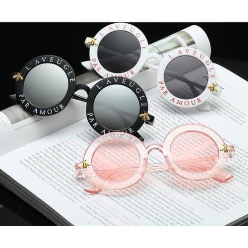Newest Retro Round Sunglasses Women Brand Designer Vintage Gradient Shades Sun Glasses UV400 Oculos Feminino Lentes