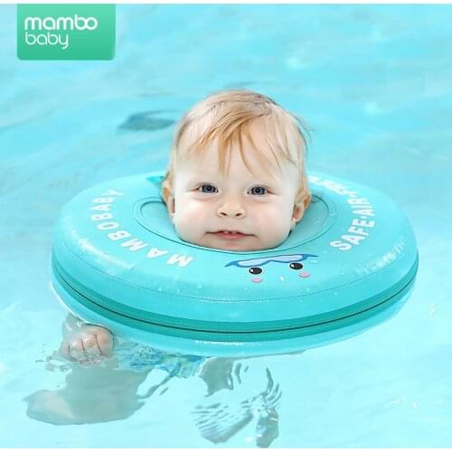 Solid Non-inflatable Baby Infant Swim Floating Neck Ring Swimming Float For Accessories Baby Swimming Pool Toys Swim Trainer