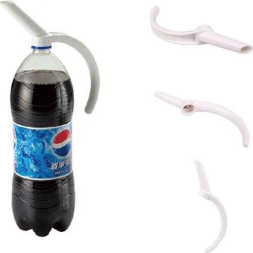 Plastic Bottled Beverage Handle Soda Coke Drinkeware Water Spout Bottle Party Beverage Accessories Kitchen Bar Tools Handles