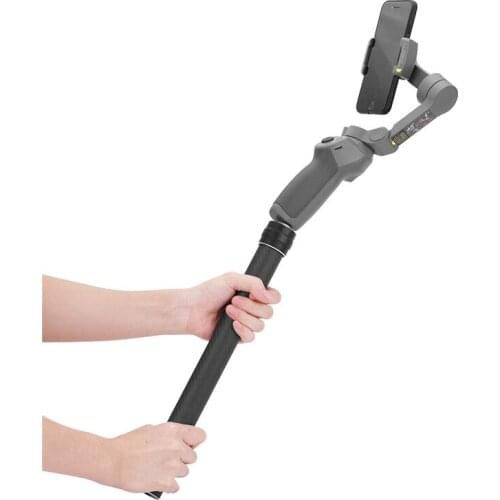 Professional Carbon fiber extension stick Extend Extension Bar for DJI Osmo Mobile3/2 Ronin WEEBILL AK4000 AirX Smooth4 Supplies