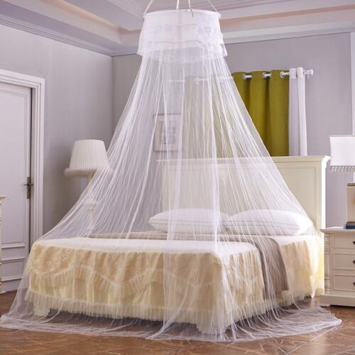 Luxury Bud Silk Bed Canopy Mosquito Net Beds Canapy Bug Fly Bee Netting Mesh Bedroom Curtains,WN03,Free Shipping