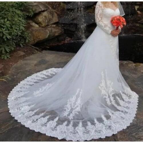 Detachable White Wedding Suit lace skirt Detachable skirt train custom size XS S M Lxl XXL