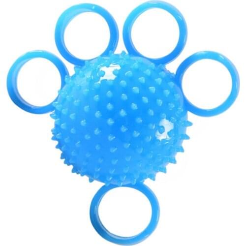 Silicone Hand Gripper Finder Exerciser Hand Grip Strength Exercise Ball Finger Trainer Hand Muscle Fitness