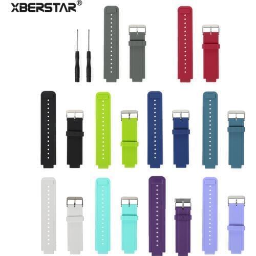 XBERSTAR Replacement Watchband Strap for Garmin Vivoactive Smartwatch With Tools for Garmin Vivoactive Smart watch Band Strap