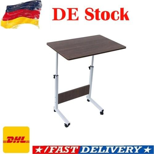 Laptop Table Foldable Movable Bedside Desk Multifunctional Laptop Stand Lifting Side Table for Home Room