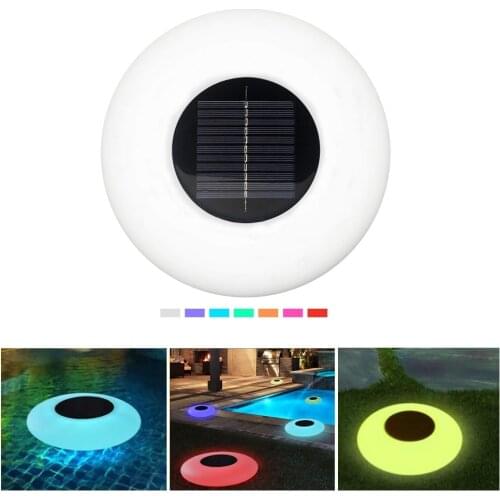 Solar Floating Pool Lights, Swimming Pool Light with Color Changing Waterproof Outdoor Solar Garden Lights for Home Pool Lamp