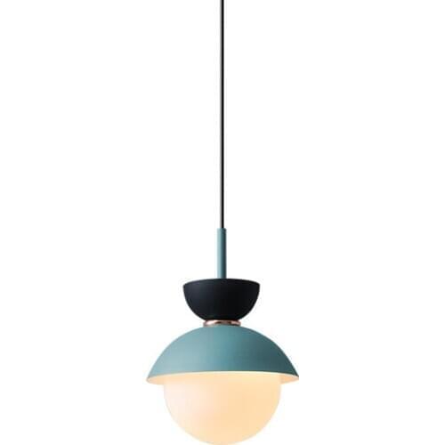 LED Living Room Pendant Lights Nordic Macaron Modern Hanging Lamp For Dining Room Kitchen Bedside Minimalist Style Decoration