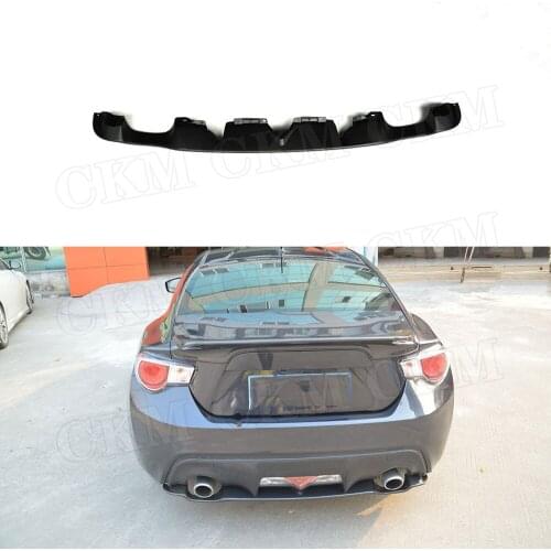 Carbon fiber Material Rear Diffuser Lip Spoiler For Toyota GT86 For Subaru BRZ J Style 2014-2016 Auto Car Decoration