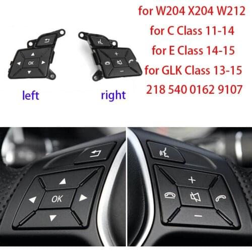 Car Steering Wheel Switch Button for Mercedes Benz C class GLK W212 X204 W204 Multi-functional Steering Wheel Auto Button