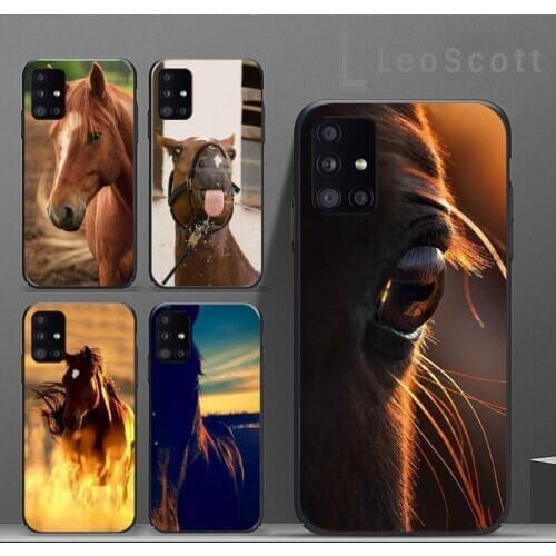 Frederik The Great beauty horse Phone Case For Samsung A40 A31 A50 A51 A71 A20E A20S S8 S9 S10 S20 Plus note 20 ultra