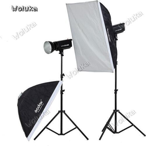 Godox DP600W Flash two lamps set film and television studio portrait photo photography camera fill light indoor flash CD50 T03