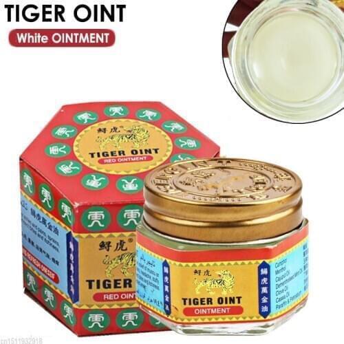 Red White Tiger Balm Ointment For Headache Toothache Stomachache Painkiller Muscle Relieving Lion Balm Dizziness Essential Balm