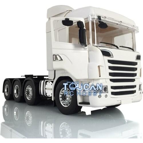1/14 RC LESU Metal 8*8 SCA Chassis Hercules R730 Cabin 802B Tractor Truck