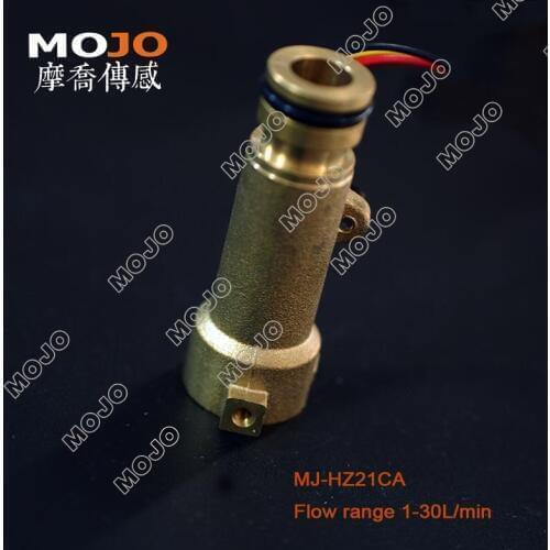 Medical apparatus and instruments MJ-HZ21CA Hall flow sensor G1/2'' water-cycling system Brass material 1-30L/min 10pcs/lot