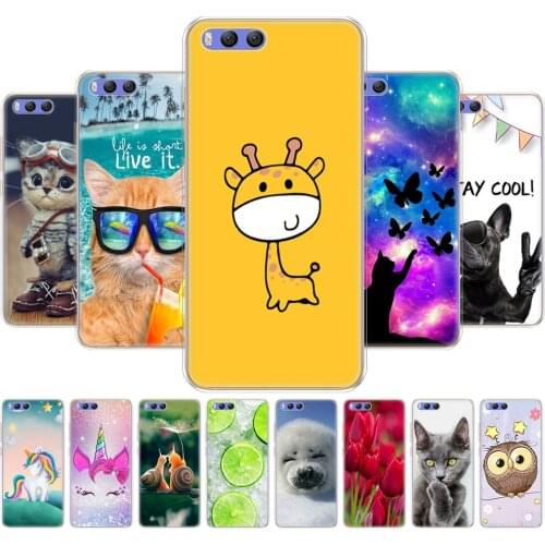 Soft Case For xiaomi Mi Note 3 Case Cover For xiaomi Mi Note 3 TPU silicon Shell For xiaomi Mi Note3 printing protective coque